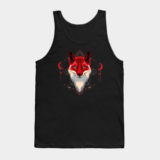 red mask Tank Top